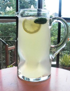Jalapeño lemonade