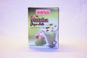Instant matcha ginger latte